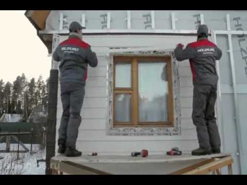 Установка угловых элементов и стартового профиля